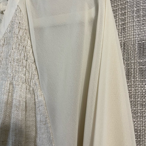 Umgee peasant top, long sleeve smocking top - Picture 3 of 6